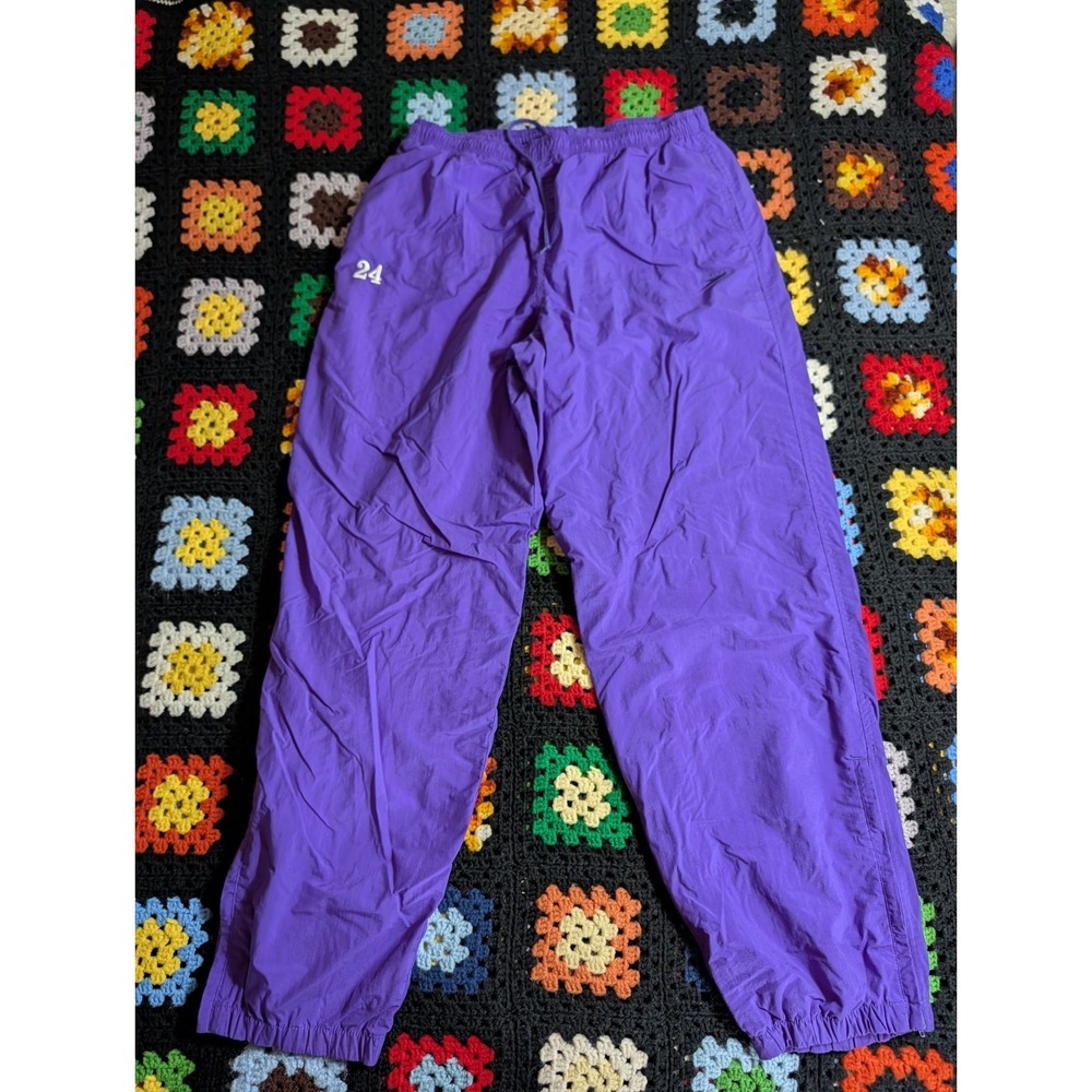 Speedo Vintage Men's Size XL Purple 90s Nylon Lined Active‎ Parachute Pants 24